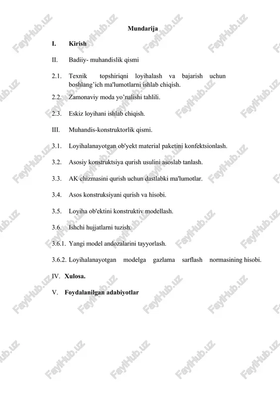 ri ishlab chiqarish hajmi 2,2 barobar ko`payadi. shuningdek, 2017 yilning 1 yanvaridan boshlab gazlama, tayyor tikuv buyumlari, paypoq va kiyim - bosh mahsulotlarini eksport qilishdan tushgan valyuta mablag`larining bir qismini tijorat banklariga sotish tartibi bekor qilindi. ishlab chiqarishni mahalliylashtirish dasturi doirasida kelgusi yilning o`zida 61 ta loyihani amalga oshirish rejalashtirilgan bo`lsa, kelgusida har yili 100 dan ortiq loyiha joriy etiladi. eng muhim oldimizda turgan vazifalardan biri bu - mamlakatimizda tinchlik va farovonlikni mustahkamlash, odamlarni va xalqimizni hayotdan rozi qilishdan iborat. to‘qimachilik va tikuv-trikotaj sanoatini (keyingi o‘rinlarda to‘qimachilik sanoati deb yuritiladi) modernizatsiya va diversifikatsiya qilish tashqi bozorlarda talab yuqori bo‘lgan ishlab chiqarilayotgan tayyor raqobatbardosh mahsulotlarning hajmi va turlarini kengaytirish, paxta xom ashyosini yetishtirish va qayta ishlash samaradorligi va rentabelligini oshirishning eng muhim sharti hisoblanadi. shuni inobatga olgan holda, mamlakatimizda mazkur sohani yanada rivojlantirishni ta’minlashga qaratilgan amaliy chora-tadbirlar izchil ro‘yobga chiqarilmoqda. xususan, o‘zbekiston respublikasi prezidentining 2016 yil 21 dekabrdagi pq–2687-son qarori bilan …
