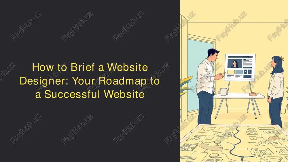 ontent to your audience significantly improves engagement and conversion rates. use detailed user personas or real customer examples to guide the design process. this deep insight helps designers craft intuitive and effective user experiences. https://gamma.app/?utm_source=made-with-gamma https://gamma.app/?utm_source=made-with-gamma outline project scope, features & deliverables functionalities specify pages, features (e.g., e-commerce, blog, booking system), and integrations needed. assets list required assets: logos, custom graphics, content, and any existing brand guidelines. technicalities clarify cms preferences, mobile responsiveness, and seo basic requirements. deliverables define what the final outputs will be, such as design files, code, and documentation. https://gamma.app/?utm_source=made-with-gamma https://gamma.app/?utm_source=made-with-gamma chapter 3 set budget and timeline expectations early clearly state your budget range. this helps designers propose realistic solutions that align with your financial capabilities and avoids wasted effort. communicate your deadlines, especially if linked to product launches or key events. this influences project pacing and resource allocation. for example, a tight budget might mean considering …