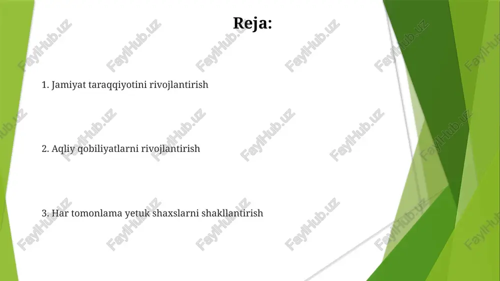 i: muammo yechish (oecd pisa ballari kabi ma'lumotlarni tahlil qilish), mantiqiy fikrlash (deduktiv/induktiv usullar), baholash (turli manbalardan – masalan, yunesko hisobotlari va mahalliy yangiliklardan – ma'lumotlarni baholash) ta'lim maqsadlari (sat, act kabi testlar orqali o'lchanadi) bilimlarni egallash (masalan, hisoblashni o'zlashtirish), qo'llash (fizika va kimyoda hayotiy muammolarni yechish) va innovatsion yechimlar yaratish (dizayn fikrlash loyihalari) ga qaratilgan fuqarolik faoliyati fuqarolik faolligini oshirish maqsadlari (k-12): 30+ soat jamoat xizmati (9-12 sinflar), 5 ta tumanning 10+ maktabida saylovchilarni ro'yxatdan o'tkazish va mahalliy hokimiyat tuzilmalarini (masalan, shahar kengashi yig'ilishlari, tuman saylovlari) o'z ichiga olgan o'quv dasturi. o'z-o'zini rivojlantirish a’lo qadar yuqori o'qish natijalariga (gpa 3.8+, stenford, mit dekanlar ro'yxati), tanqidiy fikrlash va muammo yechish ko'nikmalarini rivojlantirishga (ucla, kembrijdagi amaliy tadqiqotlar), ma'lum fanlarni chuqur o'rganishga (masalan, ma'lumotlar fanlari, biotexnologiya) va ishga joylashish imkoniyatlarini oshirishga (google, amazon, londondagi amaliyotlar) qaratilgan. ijtimoiylashuv ijtimoiylashuv: ta'lim tengdoshlar o'rtasidagi muloqot (20-30 o'quvchi/sinf) orqali turli muhitlarda (maktablar, jamoalar) 12 yildan ortiq …