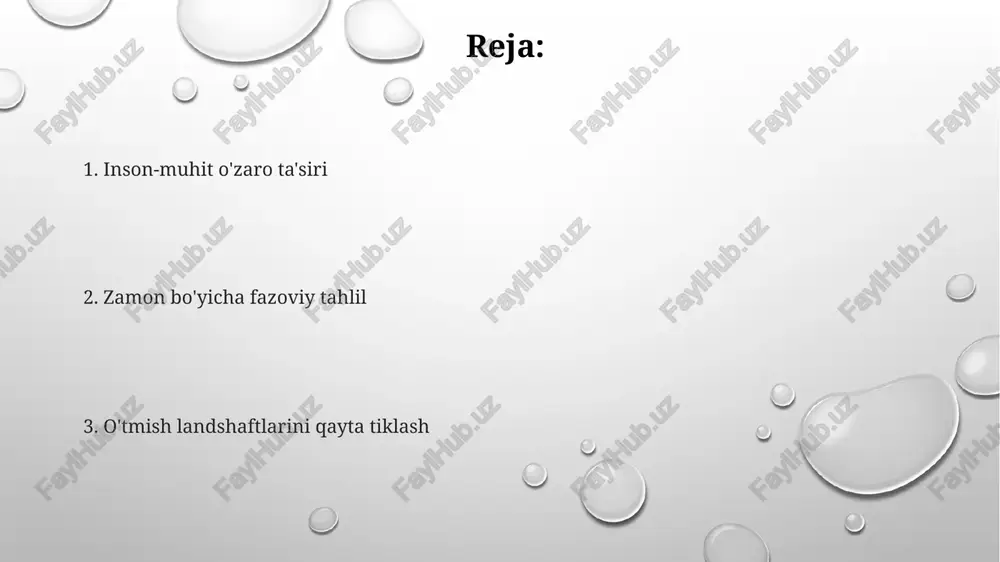 ta'siri, 1930-yillardagi aqshdagi aholining ko'chishi) va odamlar bilan atrof-muhit o'rtasidagi munosabatlarni vaqt o'tishi bilan tushunish. tarixiy jarayonlarning fazoviy modellari (masalan, xiv asr yevropasida qora o'limning tarqalishi, buyuk ipak yo'lining markaziy osiyoga ta'siri)ni ishlab chiqish, geografik ma'lumotlardan foydalanib tarixiy gipotezalarni tekshirish va fazoviy nuqtai nazardan kengroq tarixiy rivoyatlarga hissa qo'shish. tarixiy geografiya ta'rifi tarixiy geografiya vaqt o'tishi bilan fazoviy o'zgarishlarni (masalan, milodiy ii asrda rim imperiyasining kengayishi, 1492 yildagi kolumb almashinuvi amerika va yevropani qamrab olgan), xaritalar, aerofoto va gis yordamida turli miqyoslarda (mahalliy dan globalgacha) tahlil qiladi. tarixiy xaritalar va kartografiyani talqin qilish tarixiy xaritalar (masalan, 18-asr london koʻchalar rejasi, 15-asr portulan xaritalari) fazoviy tashkilotni, aholi zichligini (masalan, rim aholi punktlari bilan oʻrta asr qishloqlari taqqoslaganda) va resurslar taqsimotini (masalan, garts togʻlaridagi konchilik) koʻrsatadi. geografik tahlil (masalan, 19-asr prussiyasining kadastr xaritalarida gis dan foydalanish) yer egalik naqshlarini, shaharlarning o'sishini (masalan, sanoatgacha bo'lgan parijni sanoatdan keyingi manchester bilan taqqoslash) va migratsiya …
