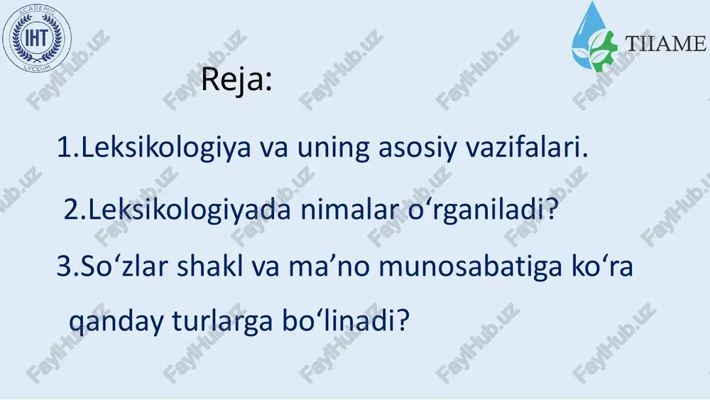 aro aloqador butunliklarni tashkil etadi. bunday butunliklardagi so‘zlar ana shu xususiyatlariga ko‘ra ikki guruhni tashkil qiladi: omonimlar, omoshakllar, omofonlar, omograflar va paronimlar shakliga ko‘ra sinonimlar, antonimlar esa o‘zaro mazmun uzviyligi yoki zidligiga ko‘ra alohida guruhga mansub bo‘ladi. omonimlar omonimlar yunoncha homos-bir xil, onoma-nom so‘zlaridan olingan bo‘lib, talaffuzi va yozilishi bir xil, ammo alohida ma’nolarga ega bo‘lgan so‘zlardir. bunday so‘zlar leksik omonimlar deyiladi. omonimlarni vujudgaga keltiruvchi hodisalar turlicha bo‘lib, ularning asosiylari qo‘yidagilardir: o‘z qatlamga mansub bo‘lgan ba’zi so‘zlar tarixan fonetik tuzilishi har xil bo‘lsa ham talaffuzda shakldoshlik kasb etishi asosida omonimlarga aylanadi ko‘p ma’noli so‘zlar o‘rtasidagi ma’no bog‘lanishning uzilishi, zaiflashishi asosida ham omonimlar shakllanadi. umumturkiy yoki asl o‘zbekcha so‘zlar o‘zga tillardan so‘z o‘zlashtirish asosida ham shakldoshlikka ega bo‘lib qolishi mumkin. ma’lum bir so‘zning o‘zak-negizidan qo‘shimchalar orqali yangi so‘zlar yasalishi natijasida shakldosh so‘zlar hosil bo‘ladi. paronimlar paronimlar so‘zlar yunoncha para-juft va onoma-nom so‘zlaridan olingan bo‘lib, fonetik tarkibi va ma’nosi boshqa-boshqa biroq talaffuz …