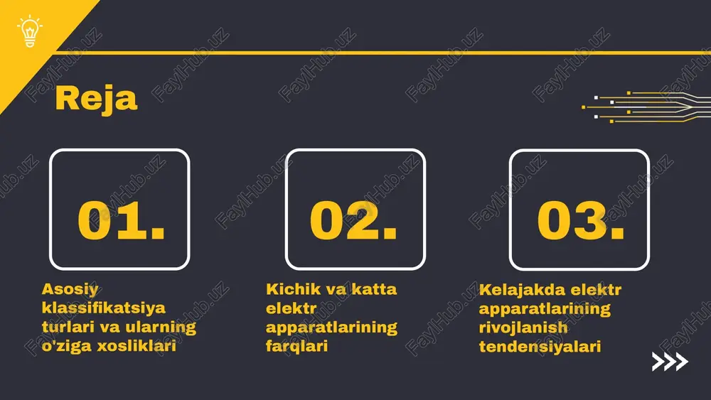 siya energiya turlariga ko'ra apparatlar uchta asosiy toifaga bo'linadi: elektr energiya, mexanik energiya va boshqa energiya turlari. elektr energiya apparatlari, masalan, elektr dvigatellari, transformatorlar va o'zgaruvchan tok manbalari, energiyani elektr shaklida ishlatadi. mexanik energiya apparatlari esa, masalan, mexanik dvigatellar va gidravlik tizimlar, energiyani mexanik shaklda ishlatadi. bundan tashqari, issiqlik, kimyoviy va yadro energiyasi bilan ishlovchi apparatlar ham mavjud. masalan, kimyoviy energiya elektr energiya apparatlarida akkumulyatorlar va batareyalar orqali qo'llaniladi. energiya klassifikatsiyasi apparatlarning ish printsiplarini va ularni qo'llash sohalarini tushunishga yordam beradi, shuningdek, energiya samaradorligini oshirishga imkon beradi. analog apparatlar ma'lumotlarni uzluksiz signal orqali ifodalaydi, bu esa ularni oson o'qish imkonini beradi. raqamli apparatlar esa ma'lumotlarni raqamlar yordamida saqlaydi va uzatadi, bu esa yuqori aniqlik va xavfsizlikni ta'minlaydi. har ikkala turdagi apparatlar o'ziga xos afzalliklari va kamchiliklariga ega bo'lib, ularning tanlovi maqsadga bog'liqdir. masalan, raqamli kameralar analog kameralar bilan solishtirganda yuqori sifatli suratlar olish imkonini beradi. ma'lumotlarga asoslangan klassifikatsiya elektr apparatlarini …