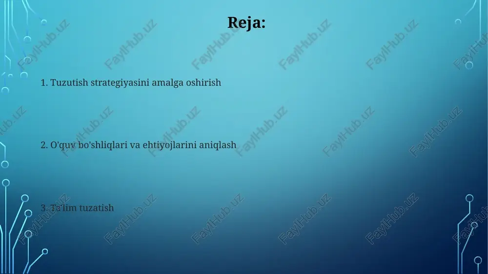 tablari o'qituvchilari baholash natijalariga (masalan, dibels) ko'ra aniqlangan ma'lum kamchiliklarga qaratilgan dalillarga asoslangan usullarni (masalan, aniq fonetika ta'limi) qo'llaydilar samaradorlik va taraqqiyotni baholash o'quv bo'shliqlari aniqlash nyu york shahridagi jon adams oʻrta maktabida algebra kabi asosiy fanlardan oʻquvchilarning bilim boʻshliqlarini aniqlash uchun baholashdan foydalanib, individual oʻrganish rejalari va tengdoshlar bilan oʻzaro taʼlim kabi farqlovchi taʼlim usullarini qoʻllaydigan tuzatuvchi taʼlim qoʻllaniladi chikagodagi davlat maktablarida (boshlang'ich, o'rta va oliy o'quv yurtlarida) o'quvchilarning matematik, tabiiy fan va o'qish bo'yicha bilimdagi bo'shliqlarni (masalan, kasrlar, fe'lni o'zgartirish, matnni tushunish) aniqlash uchun shakllantiruvchi baholash (masalan, oldindan testlar, testlar) zarur. tuzuvchi strategiya va usullar tuzuvchi ta'lim farqlovchi yondashuvlar, qo'llab-quvvatlash (masalan, sxemalar, mnemonik usullar), va shaxsiy o'quv rejalari (individual o'quv rejalari) orqali o'quv bo'shliqlari (masalan, chikago maktablarida 3-sinf darajasida o'qish tezligi) ni bartaraf etadi xulqni o'zgartirish (musbat rag'batlantirish, mukofot tizimlari), e'tibor tanqisligini bartaraf etish, hissiy tartibga solish, sinfni boshqarishni yaxshilash (masalan, kaliforniya boshlang'ich maktablarida sinf qoidalari, oqibatlar) va …