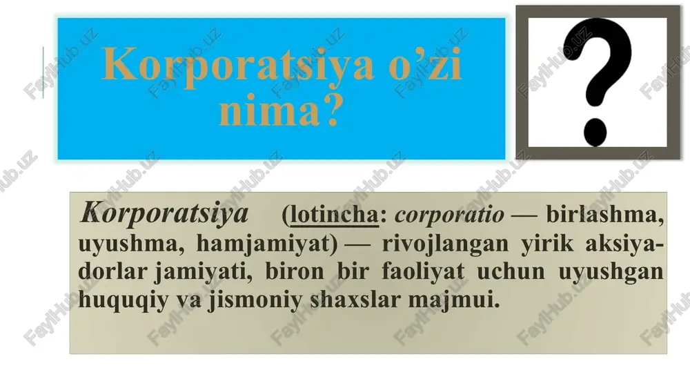 hgan. apple brend narxi: $234,671 mlrd bugungi kunda apple – it- sanoatining jahondagi yetakchi kompaniyalaridan biri bo’lib, kompyuter, notebooklar, mediaplyeyerlar hamda turli xil dastur ta’minotining ishlab chiqaruvchisidir. apple ko’p sohada faoliyat yurituvchi industriyaning ilk kompaniyalaridan biridir: ilk personal kompyuterlar, pk dagi ko’p rangli ilk displeylar, grafikali interfeysli ilk operatsion tizimlar, sichqoncha (mishka) orqali boshqariladiganilk kompyuterlar, ilk personal audiopleyer, birinchi musiqali-internet do’kon va hokazo. o’tgan yilidagidek, bu yili ham kompaniya google brendidan keyin ikkinchi o’rinda turibdi. ford motor kompaniyasi. uning yillik daromati 149,558 milliard dollarni tashkil etdi. google brend narxi: $245,581 mlrd google brendining tarixi google inc kompaniyasining ro’yxatga olinishi bilan boshlangan. 1998 yil 7 yanvarda aqsh ning kaliforniya shtati menlo-park shahrida tashkil topdi, unga stenford universitetining aspirantlari lerri peydj va sergey brinlar asos soldilar. google nomi – googol so’zining ingliz tilida yozilishidir. bu so’z matimatik ibora bo’lib, bir soni hamda yuzta noldan iborat bo’lgan raqamning belgisidir. bu nom kompaniyaning maqsadini …