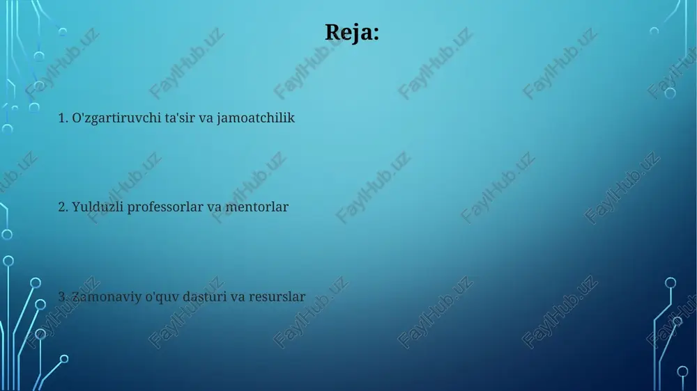 a 2000 dan ortiq talabani 7 ta ixtisoslashgan akt dasturi orqali qo'llab-quvvatlash va 1 yil ichida 90% ish bilan ta'minlashni 15 dan ortiq sanoat sherikligi orqali ta'minlash. asab missiyasi: 2025-yilga qadar 5000 dan ortiq malakali bitiruvchilarni tayyorlash orqali efiopiyaning raqamli iqtisodiyotini rivojlantirishga qaratilgan yuqori sifatli, bozorga mos axborot-kommunikatsiya texnologiyalari bo'yicha ta'lim berish. loyiha asosidagi o'qitish va 24/7 onlayn qo'llab-quvvatlash orqali 100% talaba jalb qilishni ta'minlash. bardoqarlik tashabbuslari jamoatchilik bilan ishlash markazning noyob modeli 7 jamoa sheriklarini birlashtirib, yiliga 50 000 dollardan ortiq tashqi moliyalashtirishdan foydalanib, asab o'rtacha ko'rsatkichlariga nisbatan yoshlar bitiruv ko'rsatkichlarini 25% ga oshirdi va 2 mil radiusdagi mahalliy jinoyatchilik darajasini 10% ga kamaytirdi. sanoat sherikligi addis abeba, bole rayonidagi ixtisoslashgan inkubatsiya dasturlari (5 yillik tajriba, 100 dan ortiq startap bitiruvchisi), shaxsiy mentorlik (20 dan ortiq mentor), 2 million dollardan ortiq boshlangʻich moliyalashtirish va efiopiya innovatsiya va texnologiyalar vazirligi orqali kuchli hukumat aloqalari bilan ajralib turadi. jahon tarmog'i zamonaviy …