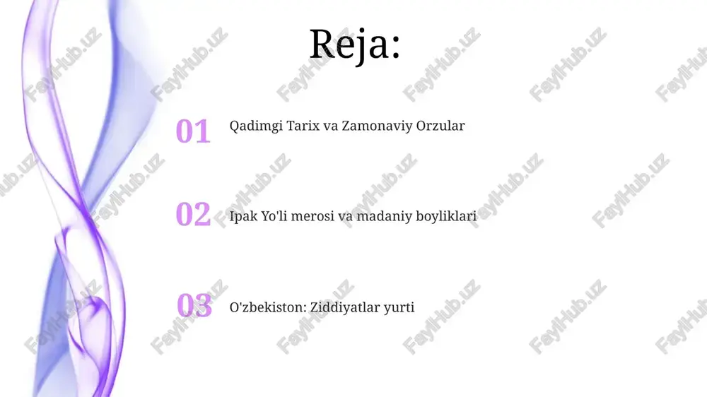 dagi oltin zahiralari), energetika (gazprom, lukoil ishtiroki) va qishloq xo'jaligi (buxoro viloyatidagi paxta yetishtirish) asosiy tarmoqlar hisoblanadi. o'zbekistonning yevroosiyo iqtisodiy ittifoqiga (yeii) a'zoligi savdo munosabatlariga ta'sir qiladi o'zbekiston iqtisodiyoti oltin, paxta va tabiiy gaz eksportiga bog'liq (2022: yaim 70 mlrd dollar), suv tanqisligi (farg'ona vodiysida qishloq xo'jaligiga ta'siri) va energetika sohasining bog'liqligi kabi muammolarga duch kelmoqda muhim iqtisodiy islohotlar, xususiylashtirish, xorijiy investitsiyalarni jalb qilish va biznes muhitini yaxshilashga qaratilgan. jahon banki va xalqaro valyuta fondi texnik va moliyaviy yordam ko'rsatmoqda. xom ashyoga bog'liqlikdan chiqish, boshqaruvni yaxshilash va korruptsiyaga qarshi kurashda muammolar saqlanib qolmoqda geografiya va iqlim mamlakat iqlimi asosan kontinental, haroratning keskin oʻzgarishi bilan tavsiflanadi. shimoliy hududlarda qish janubga nisbatan sovuqroq boʻlib, yanvar oyining oʻrtacha harorati toshkentda -2°c dan togʻli hududlarda -10°c gacha. iyul oyining oʻrtacha harorati mamlakatning koʻp qismida 30°c atrofida, choʻllarda 40°c dan yuqori qurg'oqchil iqlimni hisobga olgan holda suv resurslari juda muhim. amudaryo va sirdaryo daryolari sug'orish …