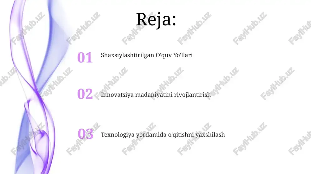 iyasi (masalan, canvas, moodle kabi o'quv boshqaruv tizimlari) mit opencourseware kabi muassasalardagi cbe doirasida shaxsiylashtirilgan fikr-mulohaza mexanizmlari (24/7 kirish) orqali global miqyosda pedagogik amaliyotlarni yaxshilaydi, mustaqil o'rganishni rag'batlantiradi va yakunlash darajasini oshiradi (70%+). kompetensiyaga asoslangan ta'lim (kbt) turli pedagogik yondashuvlar (masalan, loyihaga asoslangan o'qitish, teskari sinflar) orqali o'lchanadigan o'quv natijalaridan (masalan, blum taksonomiyasi) foydalanib, butun dunyo bo'ylab talabalar uchun shaxsiylashtirilgan o'quv yo'llarini taklif etadi (masalan, feniks universitetida). cbe moslashuvchan baholar (masalan, rubrikalar orqali yakuniy va bosqichma-bosqich baholash) orqali turli ta'lim muassasalarida (1-12 sinflar, oliy ta'lim) innovatsiyani rivojlantiradi (masalan, stenfordning d.school kabi), talabalarning faol ishtiroki va portfellarda (3-5 loyiha) namoyon bo'ladigan ko'nikmalarni o'zlashtirishini ta'minlaydi. sun'iy intellektga asoslangan ta'lim vositalari khan academy va century tech kabi sun'iy intellektga asoslangan platformalar shaxsiylashtirilgan o'quv yo'llarini, moslashuvchan baholashni (masalan, 70% aniqlik murakkab mavzularga o'tishni ta'minlaydi) taklif etib, turli geografik joylarda (masalan, hindiston qishloqlarida savodxonlik darajasini 15% ga oshirish) o'quvchilarning natijalarini yaxshilaydi. o'yinlashtirish va immersiv ta'lim …