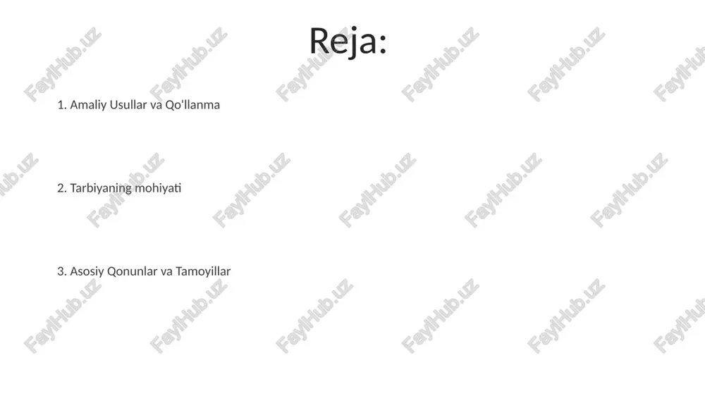 iq muloqot (faol tinglash, "men" xabarlari), chegaralarni belgilash va izchil oqibatlarni qo'llashni (vaqt cheklash, imtiyozlardan mahrum qilish) o'z ichiga oladi. hissiy tartibga solishga o'rgatish (diqqatlilik, muammoga dosh berish strategiyasi) juda muhim bolalik rivojlanish qonunlari va printsiplari (masalan, piaget bosqichlari, vygotskiyning yaqin rivojlanish zonasini) uslublarni belgilaydi. xulq-atvor texnikalari (musbat/manfiy mustahkamlash, yo'qotish) muhim ahamiyatga ega jamiyat ta'siri bolalar huquqlari (masalan, bmtning bolalar huquqlari konvensiyasi), ota-ona mas'uliyati va minimal standartlarni belgilovchi qonunlar (masalan, aqshning bolalar zo'ravonligini oldini olish va davolash to'g'risidagi qonuni, buyuk britaniyaning 1989 yildagi bolalar to'g'risidagi qonuni) mavjud tarbiyadagi rivojlanish qonunlari samarali tarbiyaning mohiyati, bolaning individual ehtiyojlariga mos ravishda uning har tomonlama (jismoniy, kognitiv, hissiy, ijtimoiy) rivojlanishini qo'llab-quvvatlaydigan muhit yaratishdir tarbiya jarayonlari har bir yoshdagi rivojlanish vazifalarini tushunishni talab qiladi. masalan, erta bolalik (0-6 yosh) til o'rganish, bog'lanish va asosiy harakat mahoratini rivojlantirishga qaratilgan bo'lib, bu kelajakdagi o'quv muvaffaqiyati va ijtimoiy kompetensiyaga ta'sir qiladi tarbiya qonunlari biologik yetuklanish (masalan, piagenin bosqichlari), …