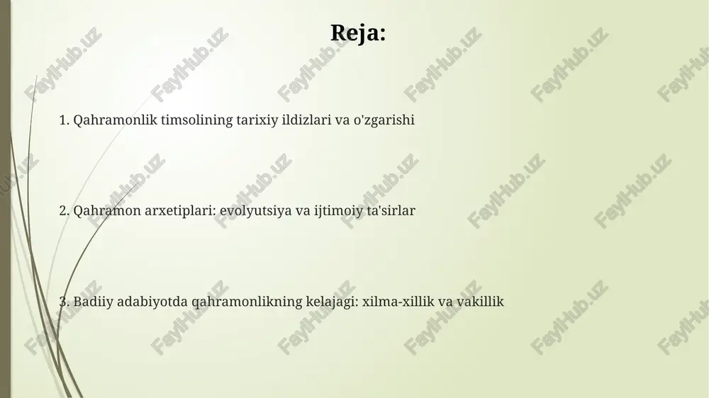 yaqinroq qiladi. romantizm davri qahramonlari: individualizm va isyon romantizm qahramonlari 18-19-asrda yuksak individualizmga ega bo'lib, jamiyat qoidalariga qarshi isyon ko'tarishadi. ular o'z hissiyotlarini qadrlab, odamlarning fikriga befarq bo'lishadi. romantik qahramonlar ko'pincha 2 xil qismga bo'linadi: melankolik, o'z dardiga botgan qahramon va bayronik qahramon, sirli va taqdirga qarshi kurashuvchi insonlar bo'lishadi. romantizm davrida qahramonlar idealizatsiyadan uzoqlashib, ichki ziddiyatlarga ega bo'lishadi. ularning maqsadi - jamiyatni o'zgartirish, lekin ko'pincha 1 o'zi kurash olib borishadi. realizm va naturalizm davri qahramonlari: kundalik hayot va antigeroylar naturalizm 1860-yillardan boshlab, qahramonning genetik va ijtimoiy omillarga bog'liqligini ta'kidlab, uni irodasiz, muhit qurboni sifatida tasvirladi. realizmda 19-asr qahramonlari ko'pincha oddiy, kundalik hayotdagi shaxslar edi, ularning ideallashtirilgan fazilatlari yo'q, kamchiliklari esa yaqqol ko'rinardi. antigeroylar realizm va naturalizmda mashhur bo'lib, ularning axloqiy noaniqligi va yuksak maqsadlarning yo'qligi avvalgi davrlardan tubdan farq qiladi. modernizm va postmodernizm davri qahramonlari: noaniqlik va parchalanish 20-asr qahramonlari, masalan, «begona» filmidagi merso, axloqiy noaniqlik va jamiyatning kutishlariga …