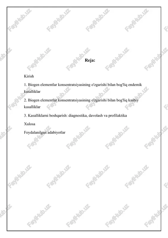 a aholi ratsionida iod yetishmasligi tufayli qalqonsimon bezning normal ishlashi buziladi. natijada, gipotireoz, endemik bo'qoq va hatto aqliy zaiflik kabi kasalliklar rivojlanadi. jahon sog'liqni saqlash tashkiloti (jsst) ma'lumotlariga ko'ra, dunyo bo'ylab 2 milliarddan ortiq odam iod tanqisligi xavfi ostida va ularning yarmidan ko'pi o'rtacha yoki og'ir darajadagi iod tanqisligidan aziyat chekadi. iod tanqisligining asosiy sabablari orasida tuproqdagi iodning kamligi, oziq-ovqat mahsulotlarida iodning yetarli emasligi va iodning singishiga xalaqit beruvchi oziq-ovqat mahsulotlarini iste'mol qilish kiradi. o'zbekistonda ham iod tanqisligi muammosi mavjud bo'lib, ayniqsa, tog'li va tog' oldi hududlarda tarqalgan. tadqiqotlar shuni ko'rsatadiki, surxondaryo, qashqadaryo va jizzax viloyatlarida aholi orasida bo'qoq kasalligi yuqori ko'rsatkichlarga ega. iod profilaktikasi, xususan, tuzni iodlash dasturi bu muammoni hal qilishda muhim rol o'ynaydi. ammo, ayrim hududlarda iodlangan tuzning yetarlicha iste'mol qilinmasligi iod tanqisligini bartaraf etishda to'siq bo'lib qolmoqda. bundan tashqari, homilador ayollar va yosh bolalar iodga bo'lgan ehtiyojining yuqoriligi sababli, ayniqsa xavf ostida bo'ladilar. 📈 o'zbekistonda yod …