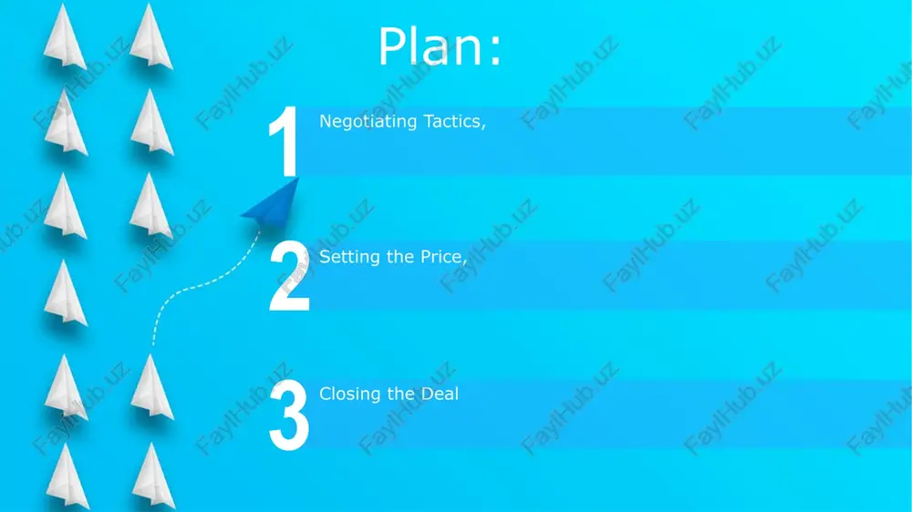 otiation necessitates managing client expectations early; clarifying deliverables (e.g., 500-word report, 3 design mockups) and timelines (2-week turnaround for phase 1, located in london office) prevents future conflicts 2. deal-making involves strategic concessions; yielding on minor points (e.g., logo placement, minor text edits) to secure key objectives (e.g., securing a long-term contract worth $10,000 annually from a client based in tokyo) is vital 3. post-deal management focuses on exceeding expectations; delivering extra value (e.g., bonus features, expedited service for 2 priority clients) builds strong relationships and future business thank you for your attention @taqdimot_robot image1.jpeg image2.jpeg image3.jpeg image4.jpeg