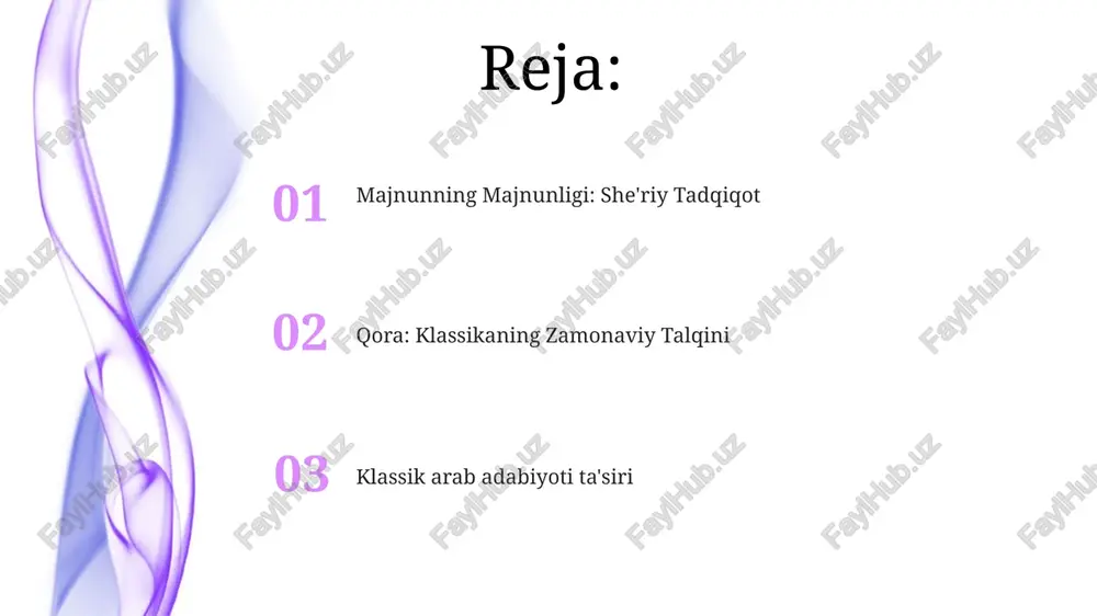 llegorik chuqurligini boyitadi va universal jozibadorligini, shuningdek tanqidchilarning yuqori bahosiga sazovor bo'ladi. majnun merosi va zamonaviy ahamiyati qora majnuni asl matn doirasidan chiqib, insoniy azob-uqubat va yolg'izlikning umumbashariy tajribasini aks ettiradi; 2015 yilda falastin, ramallahdagi spektakl majnunning layyoga bo'lgan tutqun, deyarli o'limga olib boruvchi muhabbatini namoyish etib, siyosiy va shaxsiy qiyinchiliklar bilan kurashuvchi tomoshabinlarga ta'sir qildi qora majnun'dagi muhabbat va yo'qotish ahmad qoraʼning "majnun"i – anadoʻlidagi fors adabiyoti namunasi, gʻazal va ruboiylar kabi murakkab sheʼriy shakllarni namoyish etib, layloning yoʻqligi sababli majnunning aqldan ozishini, insoniy tajribani aks ettiruvchi ilohiy muhabbatga ruhiy safarini koʻrsatadi majnunning delolligi: ko'p qirralik tadqiqot asar majnunning jismoniy va ruhiy manzaralar orqali — qadimgi arabistonning gavjum bozorlaridan cho'lning tashlab ketilgan go'zalligigacha — she'riy til va rivoyat tuzilmalari yordamida sayohatini o'rganadi qora "majnun"ida majnunning muhabbati, hissiy iztirobi va oqibatlari adabiy uslublar va ramziy tasvirlar orqali tasvirlanadi, arabcha divanniy she'rlariga ishoralar bo'lishi mumkin, ijtimoiy cheklovlar va o'z-o'zini ifoda etish …