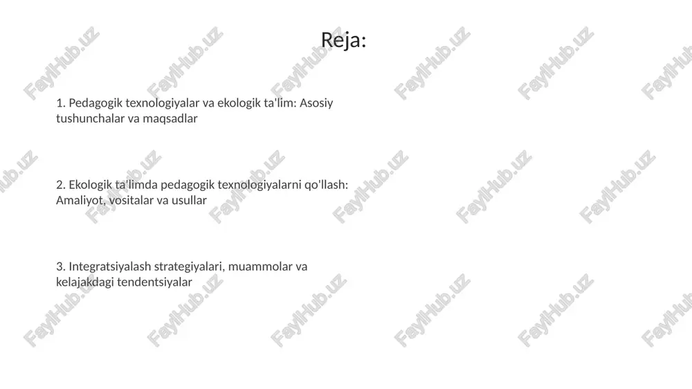 kologik modellashtirish dasturi (masalan, 'ecobeaker') ekotizimlarning 50 tagacha o'zgaruvchisini simulyatsiya qilib, talabalarga barqarorlikni tushunishga yordam beradi. interaktiv xaritalar, gis va masofaviy ta'lim platformalari interaktiv xaritalar gis bilan birgalikda talabalarga ma'lumotlarni vizualizatsiya qilish, ekologik muammolarni geografik jihatdan tahlil qilish va 3d shaklida o'rganish imkonini beradi. masofaviy ta'lim platformalari, masalan, moodle, ekologik mavzular bo'yicha 24/7 video-ma'ruzalar, interaktiv topshiriqlar va hamkorlikdagi loyihalarni tashkil etish uchun qulay muhit yaratadi. gis dasturlari, arcgis kabi, maktablarda geografik ma'lumotlarni yaratish va tahrirlash, shu jumladan 100 dan ortiq geologik qatlamlarni tahlil qilish uchun foydalanilishi mumkin. mobil qurilmalar, ma'lumotlarni vizualizatsiya qilish va loyiha asosidagi ta'lim mobil qurilmalar orqali talabalar atrof-muhit monitoringi uchun ma'lumot to'plashlari mumkin, gps koordinatalari bilan birga biologik xilma-xillikni 4g/5g aloqa tarmog'i orqali markaziy serverga yuborish imkonini beradi. ma'lumotlarni vizualizatsiya qilish ekologik ta'limda muhimdir; grafikalar, xaritalar va 3d modellar suvning ifloslanishi darajasi yoki o'rmonlarning kesilishi kabi murakkab ma'lumotlarni tushunarli qiladi. loyiha asosidagi ta'lim (pbl) orqali talabalar mahalliy …
