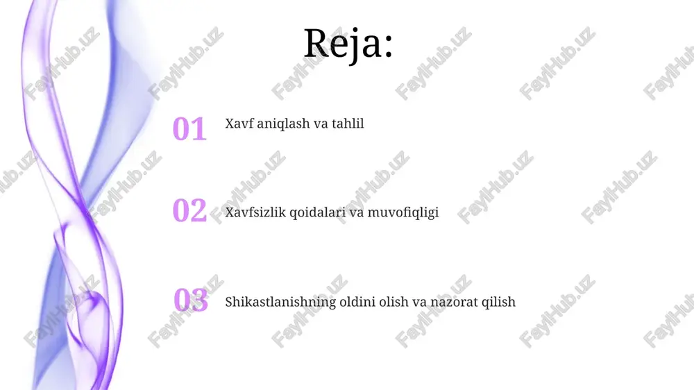 gonomikasi va mushak-skelet kasalliklari harakat-tayanch tizimi kasalliklari (htk), masalan, karpal tunnel sindromi (kts), tendinit va bel og'rig'i aqsh ishchilarining 1/3 qismini yillik ta'sir qilib, milliardlab dollarlik ish unumdorligining yo'qotilishiga olib keladi uzoq vaqt bir xil holatda turish yoki o'tirish, takrorlanuvchi harakatlar (klaviaturada yozish, yig'ish ishlari) msd kasalliklariga olib keladi sog'liqni saqlash va farovonlik dasturlari ishchi xavfsizligi bo'yicha mashg'ulotlar (masalan, qulflash/belgilash protseduralari, yiqilishdan himoya) ish joyidagi baxtsiz hodisalarni kamaytiradi. osha standartlariga (29 cfr 1910) rioya qilish juda muhim; rioya qilmaganlik uchun jarima ancha yuqori ($13,653 har bir jiddiy buzilish uchun) yong`in xavfsizligi va oldini olish osha 1910.134 qoidasi aqshning 50 shtatida havo orqali tarqaladigan xavf-xatarlarga (masalan, nyu-york kemasozlik zavodidagi payvandlash tutuni, chikago binosini buzishda ishlatilayotgan asbest) duch kelgan ishchilar uchun nafas olishni himoya qilish dasturlarini majburiy qiladi nfpa 70e aqsh ish joylarida elektrchilar uchun elektr yoyi himoya vositalarini (hyv) majburiy qiladi, kaliforniya va texasdagi ob'yektlardagi elektr jihozlari (masalan, taqsimlash panellari) yaqinida …