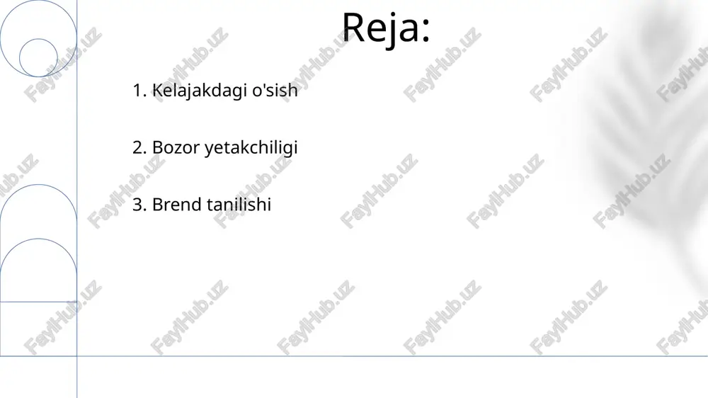 sh zanjiri logistikasiga asoslangan marketing kampaniyalari [marketing strategiyasi, masalan, oilaviy qadriyatlar]ga urg'u berib, [marketing kanallari, masalan, ijtimoiy tarmoqlar, televideniye reklamalari] orqali [raqam] xil tilda mamlakat bo'ylab maqsadli segmentlarga yo'naltirilgan 3. brend joylashuvi o'zbekiston bo'ylab 81 viloyatda 500 dan ortiq do'koni, 3000 dan ziyod xodimi va 10 ta mintaqaviy taqsimlash markazi bilan yiliga 100 million try dan ortiq savdo hajmi bilan faxrlanadigan üzüm market. kompaniya sotuv strategiyasi raqamli kanallardan (veb-sayt, mobil ilova) va an'anaviy usullardan foydalanib, yildan-yilga onlayn sotuvlar 30% va turkiya oziq-ovqat bozorida 15% ulushga erishdi. 4. savdo va tarqatish nishonli aksiyalar (masalan, ramazon oyida 20% chegirma), loyiqat dasturlari (seshanba kunlari 5x ball) va mintaqaviy mahsulot xilma-xilligi (masalan, istanbulda baklava, anqarada lokum) turkiyaning 81 viloyatidagi turli iste'molchi segmentlarida brendga bo'lgan qiziqishni oshiradi va sotuvlarni ko'paytiradi. uzum, 15 ta yirik turk shaharlaridagi 300 dan ortiq chakana sheriklik orqali milliy bozorda yetakchi o'rinni egallaydi, raqamli kampaniyalar (seo, sem) va 5 ta ijtimoiy …