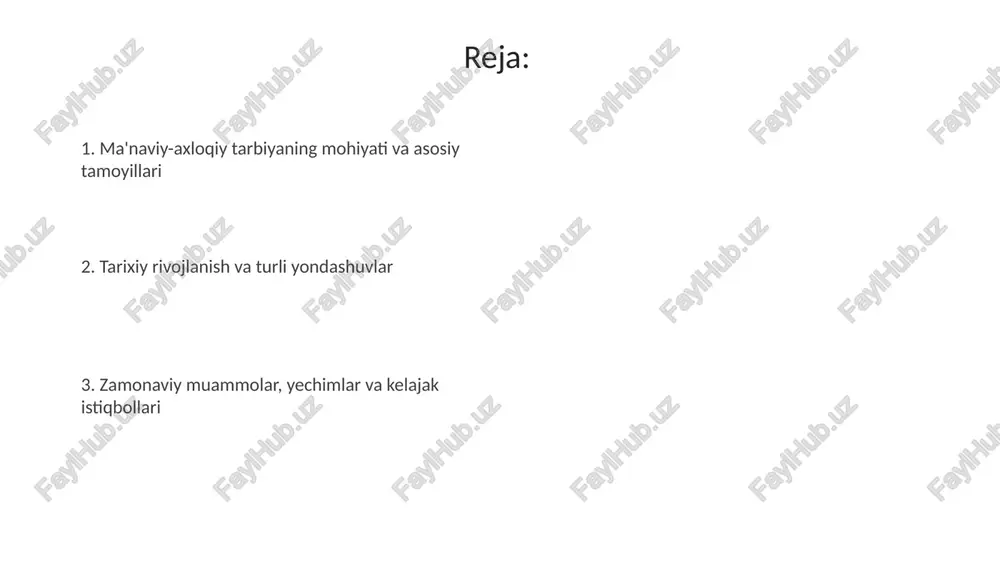 og'liq axloqiy dilemmalarni keltirib chiqaradi, shaxsiy hayot huquqini himoya qilish uchun kuchli 128-bitli shifrlash va qat'iy qonunlar talab etiladi. ijtimoiy tarmoqlarda tarqalgan dezinformatsiya axloqiy muammolarni keltirib chiqarmoqda; faktlarni tekshirish tashabbuslari va media savodxonligi bo'yicha 5 qadamli dasturlar muhim ahamiyatga ega. kelajak istiqbollari va amaliy mashg'ulotlar kelajakda raqamli texnologiyalardan foydalangan holda 3d modellar va virtual reallik yordamida axloqiy dilemmalarni amaliy mashg'ulotlarda o'rganish mumkin. integratsiyalashgan ta'lim tizimi orqali amaliy mashg'ulotlar davomida 5e modeli kabi interaktiv metodlardan foydalanib, muvaffaqiyatli natijalarga erishish mumkin. e'tiboringiz uchun rahmat image3.png image4.jpg image5.jpg image6.jpg image7.jpg image8.jpg image9.jpg image1.jpeg image2.jpeg