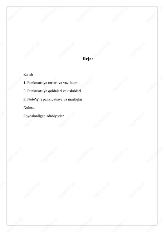 ri part 1. content about punktuatsiya turlari va vazifalari part 1. content about punktuatsiya turlari va vazifalari part 1. content about punktuatsiya turlari va vazifalari part 1. content about punktuatsiya turlari va vazifalari part 1. content about punktuatsiya turlari va vazifalari part 1. content about punktuatsiya turlari va vazifalari part 1. content about punktuatsiya turlari va vazifalari part 1. content about punktuatsiya turlari va vazifalari part 1. content about punktuatsiya turlari va vazifalari part 1. content about punktuatsiya turlari va vazifalari part 1. content about punktuatsiya turlari va vazifalari part 1. content about punktuatsiya turlari va vazifalari part 1. content about punktuatsiya turlari va vazifalari part 1. punktuatsiya belgilari: turlari va vazifalari📊 ushbu jadval o'zbek tilida ishlatiladigan asosiy punktuatsiya belgilarini, ularning vazifalarini va ishlatilish misollarini taqdim etadi. punktuatsiya belgisi vazifasi misollar nuqta (.) gapning tugashini bildiradi. shuningdek, qisqartmalarda ham ishlatiladi. men maktabga bordim. uchrashuv soat 10:00 da. vergul (,) gap …