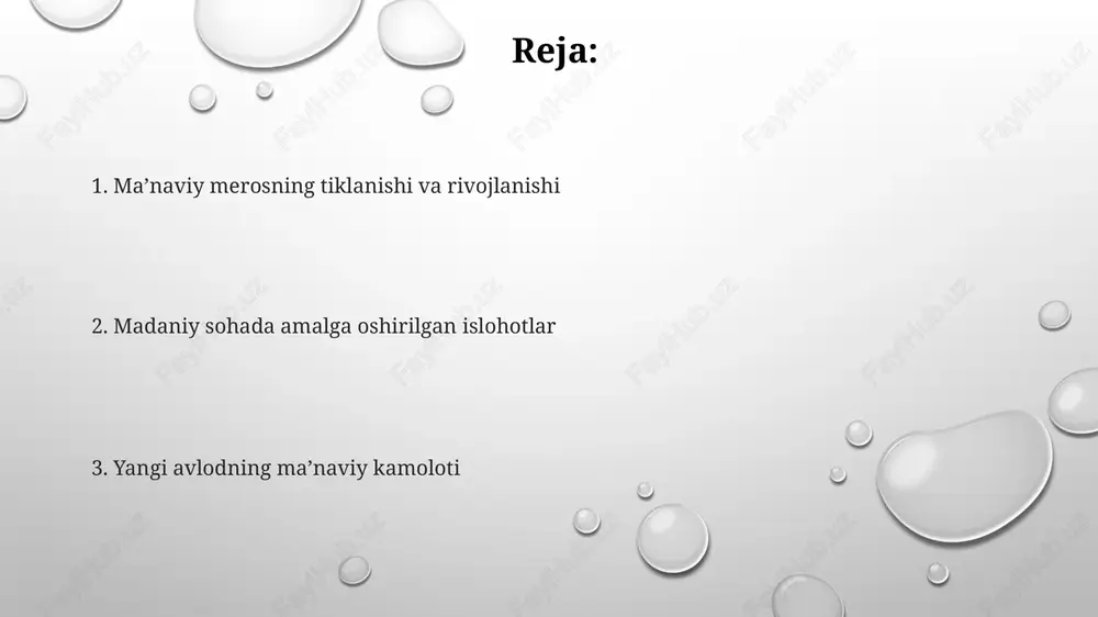 b, islom madaniyatining 900 dan ziyod qoʻlyozma asarlarini oʻrganishga yoʻnaltirildi. imom buxoriy xalqaro markazi 1998-yilda tashkil etilgan boʻlib, hadis ilmini, jumladan, imom buxoriyning 7275 ta hadisini oʻrganish va targʻib qilishga xizmat qiladi. 2017-yilda oʻzbekistonda islom sivilizatsiyasi markazi barpo etilib, uning vazifasi 100 mingdan ortiq qoʻlyozma va toshbosma asarlarni ilmiy oʻrganishdan iborat. ta'lim sohasidagi islohotlar va taraqqiyot prezident maktablari tashkil etildi, ular matematika, fizika, kimyo va biologiya fanlariga ixtisoslashtirilgan bo'lib, yuqori natijalarga erishish uchun mo'ljallangan. 12 yillik majburiy taʼlimdan 11 yillik taʼlimga oʼtish amalga oshirildi, kasb-hunar kollejlari tizimi optimallashtirilib, oʼquv dasturlari zamonaviy talablarga moslashtirildi. oliy ta'lim muassasalariga qabul kvotalari oshirildi va xususiy universitetlar faoliyatini yo'lga qo'yish orqali ta'lim olish imkoniyatlari kengaytirildi. ilm-fan rivoji va innovatsiyalar fanlar akademiyasi qoshida ilmiy-tadqiqot institutlari modernizatsiya qilindi, ularga zamonaviy laboratoriyalar oʻrnatildi va xalqaro hamkorlik kengaytirildi. mustaqillik yillarida 20 dan ortiq yangi oliy oʻquv yurtlari tashkil etildi, bu esa yoshlarning ilm olish imkoniyatlarini sezilarli darajada oshirdi. oʻzbekistonda …