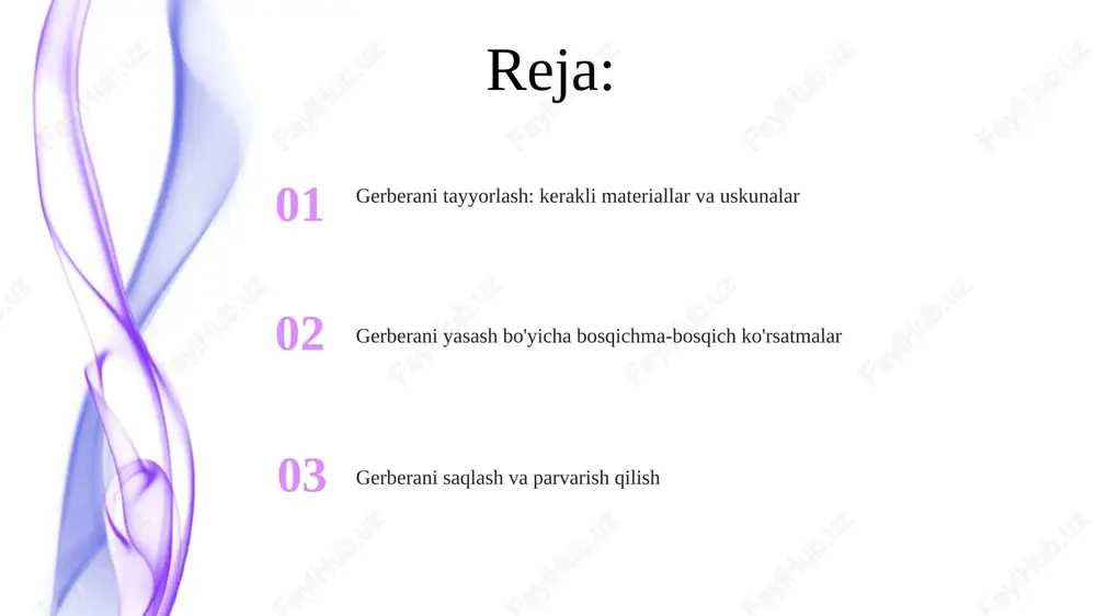 gerbera tayyorlash - Page 2