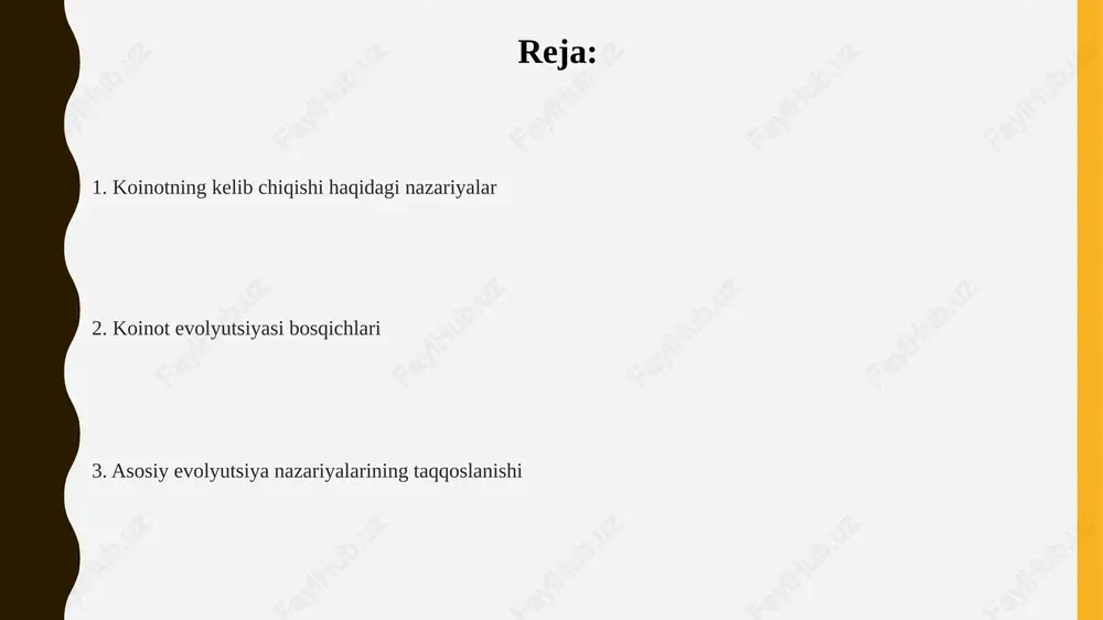 olamning paydo bulishi va rivojlanishi toʻgʻrisidagi nazariyalar - Page 2