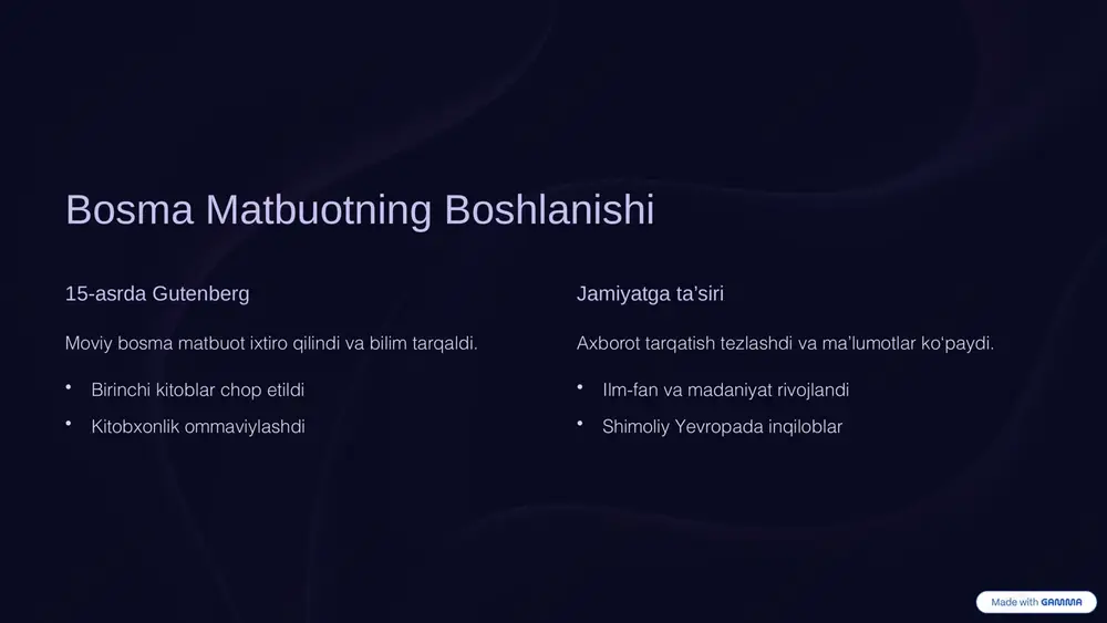 tiring media tarixini chuqurroq anglashda davom eting. 10 image1.png image2.png image3.png image4.png image5.png image6.png image7.png image8.png image9.png image10.png image11.png