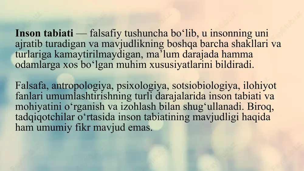 'naviy jihati, nafs tarbiyasi va qalb orqali mutloq xaqiqatni idrok etish masalasi ilmiy nuqtai nazardan jiddiy tadqiq etilishi lozim bo‘lgan jumboq ekanligi ma'lum. biror ta'limot, fan yoki hunarni yoshlar ongiga singdirishda avval mazkur, yo‘nalishlar haqida atroflicha tushuncha berish zarur. demak, mavlaviya tariqatidan butun olamni bilish uchun inson, avvalo o‘zini o‘zi anglashi muhimligi ta'kidlanadi. bu tariqatda har bir shaxs o‘zini anglay bilishi, boshqara olishi olamni anglash jaroyonini muhim tarkibiy qismi ekanligini ta'kidlaydi. ma'lumki, tasavvufda ilg‘or fikrli kishilarni oriy, sufiy, valiy deb qaralgan. bularni bir-biridan farqlanishi ichki, botiniy imkoniyatlar bilan o‘lchangan. komillik haqida so‘z yuritsak, demak bu payg‘ambarlik sifatlaridan biri sifatida tushunsak bo‘ladi. bizningcha mazkur komil inson g‘oyasini yanada tushunarliroq bo‘lishi uchun insonlarning sifatlari yanada soddalashtirib tushuntirish lozim. mavlaviya-mutlaq haqiqatga olib borishni ko‘zda tutgan diniy falsafiy xususiyatga ega ta'limot bo‘lib, insonning ma'naviy kamolotiga, komil inson bo‘lishiga oid diniy hamda falsafiy bilimlarni o‘z ichiga oladi va insonni o‘zini anglash vositasi bilan oliy hadgacha …