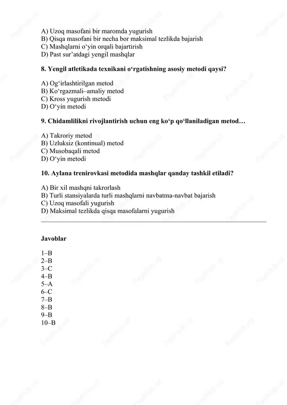 yengil atletika tekhnalari - Page 2