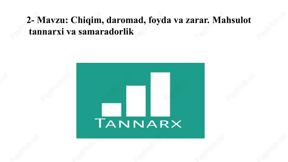 utgani ma’qul? yechish. ahmad ovqat emasdan har kuni 700 so‘m tejashi mumkin. lekin buning uchun u maktabda och yurishi kerak bo‘ladi. bu esa yomon oqibatlarga olib kelishi (oshqozon-ichak kasalligiga duchor bo‘lishi va ochlik ta’sirida darslarni o‘zlashtirishi susayishi) mumkin. agar ahmad maktabga piyoda borsa, kuniga 800 so‘m, haftasiga 800 · 6 = 4800 so‘m, oyiga 800⋅ 24 =19200 so‘m va yiliga 800⋅360 = 230400 so‘m hamyon puliga ega bo‘ladi. buni hisoblab ko‘rib, ahmad har kuni maktabga piyoda borishga qaror qildi. moliyaviy hisob-kitoblarda daromad va chiqimlarni nazarga olish bilan bir qatorda, ularni solishtirish zaruriyati tug‘iladi. ma’lum bir vaqt oralig‘ida daromad va chiqimlarni aniqlashga mo‘ljallangan moliyaviy hisob byudjet deb ataladi. agar byudjetdagi chiqimlar daromadlardan ko‘p bo‘lsa, bunday byudjet kamyob (defitsit) byudjet deyiladi. byudjetlar uy xo‘jaligida, korxona va firmalardagi moliyaviy ahvolni tekshirishga xizmat qiladi. 2-misol. yuqoridagi 1-misolda ahmadning kunlik daromadi 1500 so‘m, chiqimlari ham 700+800=1500 so‘m. demak, uning byudjeti balanslangan byudjetdan iborat. agar chiqimlarga …