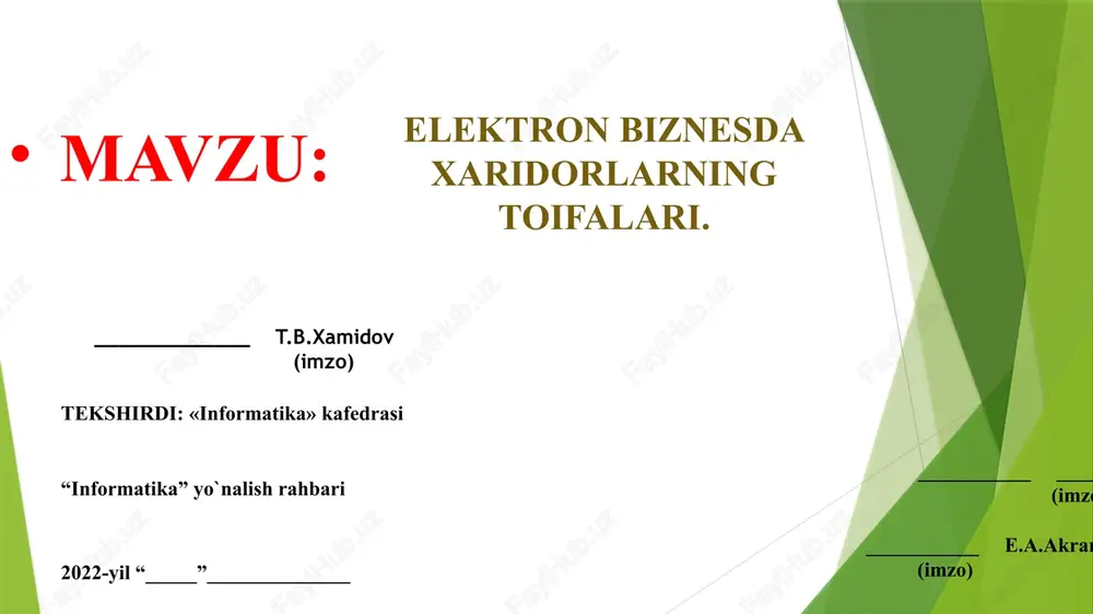 iqtisodiyot rivojlanishining asosiy omili intellektual kapitaldir. katta daromadlarni original g'oyalar, texnologiyalar va biznes modellari olib keladi. 5. tarmoq aloqasi oson va yangi mahsulot ma'lumotlari bir zumda tarqatiladi. 7 6. bozor qiymati oshadi. bozor ulushi ortishi bilan u eksponent tarzda o'zgaradi. umumiy standartni yaratishga yordam beradigan mahsulotlar uchun tarmoq effekti yanada aniqroq. qanchalik ko'p foydalanilsa, shunchalik muhim bo'ladi. bu an'anaviy iqtisodiyotdan tubdan farq qiladi, unda mahsulot qiymati qanchalik yuqori bo'lsa, uning tanqisligi shunchalik katta bo'ladi. elektron tijorat xarid qilish tajribasini qanday o'zgartirmoqda mijozlarning kengroq tanlov, qulay foydalanish va tezroq yetkazib berishga bo'lgan talabini qondirish uchun kompaniyalar mijozlarga bir martalik, ko'p kanalli xarid qilish tajribasini yaratish uchun g'isht va ohak va elektron tijorat takliflarini birlashtirmoqdalar: onlayn yoki g'isht do'konida xarid qilishdan oldin mahsulot va xizmatlarni o'rganish va ko'rish; do'konda interaktiv kiosklar, shaxsiy konsyerj xizmatlari orqali tovarlarga buyurtma berish va onlayn yoki g'isht do'konida xarid qilishdan oldin boshqa takliflarni qabul qilish; istalgan qurilmadan …