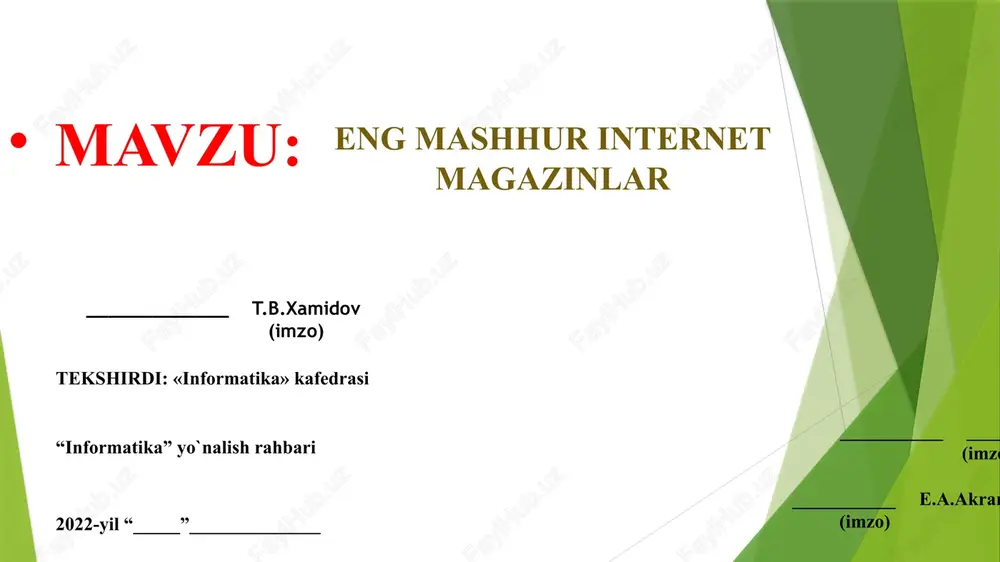 mlar bu savolni olti yilgacha so'rashmoqda. agar ishdan keyin savdo markazida pul ishlashingiz mumkin bo'lsa, nima uchun sizga onlayn jurnal kerak? va ular safga o'tish uchun kelishsin va agar omadingiz bo'lsa, kassada navbatda turishsin. sovrin kerakli ta'mirlash bo'ladi va u savdo maydonchasiga tashrif buyuruvchilar tomonidan kun davomida o'lchanadi. onlayn do'kon o'z vaqtini qadrlaydigan zamonaviy modachilar va modachilar uchun eng yaxshi echimga aylandi. va bu uning foydasiga dalillarning faqat birinchisi. nima uchun zamonaviy qizlar moda ko'ylaklarini internetda bajonidil buyurtma qilishadi? chunki onlayn xarid qilish qulay va foydali. keling, buni batafsil ko'rib chiqaylik. keling, onlayn-do'konning afzalliklarini sanab o'tamiz. internetda hamma narsa va har qanday o'lcham mavjud. mavsumiy cheklovlarsiz kiyimlarning katta assortimenti mavjud. qishda qizlar uchun bluzkalar, yozda mo'ynali kiyimlar va paltolar mavjud. hatto eng katta savdo maydonchasi ham onlayn-do'kondagi ombordagi kabi ko'plab tovarlarga mos kelmaydi. onlaynda arzonroq. virtual punkt egasi savdo maydonchasi va kommunal kvartira ijarasi uchun pul to'lamaydi, o'nlab savdo yordamchilarini …