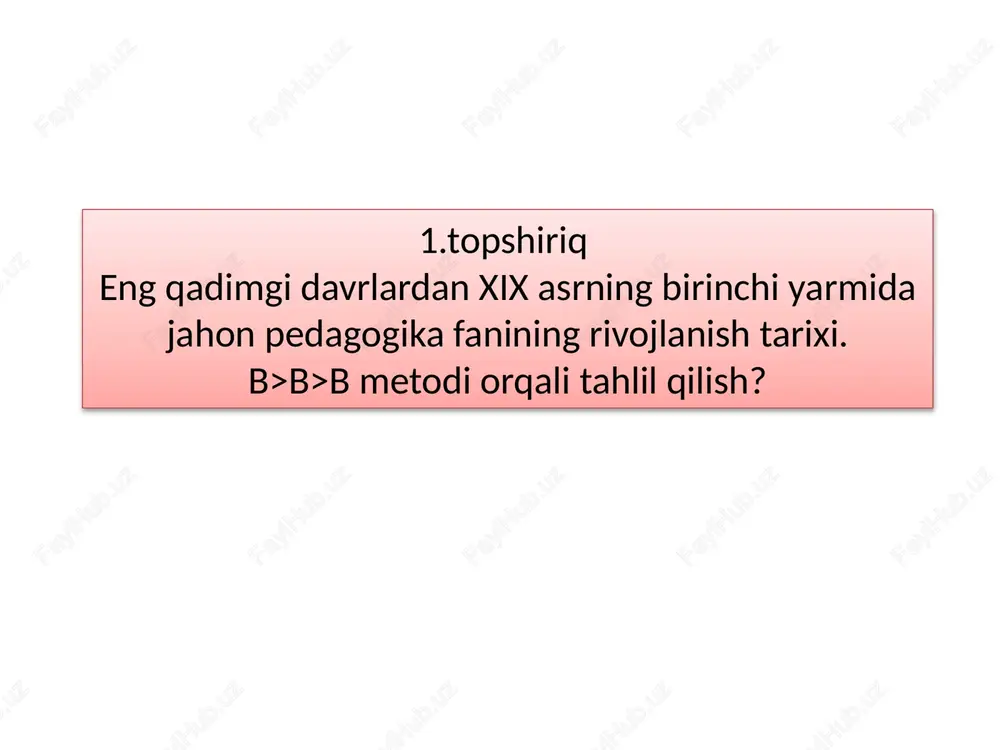 xix asrning pedagogika fanining rivojlanish tarixi - Page 2