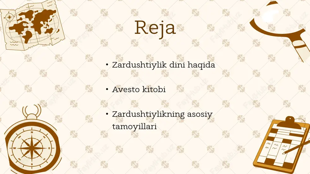 uchun ularning hukmronligi diniy qonunlarga asoslangan edi. zardushtiylikni davlat dini sifatida qabul qilish eron jamiyatining siyosiy tizimini mustahkamladi va diniy rahbarlarning jamiyatdagi ahamiyatini oshirdi. ahamoniylar imperiyasi va zardushtiylik ahamoniylar imperiyasi, eramizdan avvalgi 550-330-yillarda eronni boshqargan ulkan davlat bo‘lib, zardushtiylikning rasmiy din sifatida o‘rnatilishiga sabab bo‘lgan davr hisoblanadi. zardushtiylik ahamoniylar imperiyasining diniy va siyosiy tizimiga chuqur ta’sir ko‘rsatdi, shuningdek, imperiya hududida keng tarqalib, davlat va jamiyatni shakllantirishda muhim rol o‘ynadi. ahamoniylar imperiyasining asoschisi kir toshboh (cyrus the great) va uning avlodlari zardushtiylikni davlat dini sifatida qabul qildilar. dastlabki hukmdorlar zardushtiylikni o‘zlarining siyosiy hokimiyatlarini mustahkamlash uchun diniy vosita sifatida ishlatdilar. shuningdek, zardushtiylik hukmdorlar uchun ilohiy rahbarlikni tasdiqlashda yordam berdi. zardushtiylikning asosiy qadriyatlari, jumladan, adolat va yaxshilikni targ‘ib qilish, ahamoniylar imperiyasining qonunlarida aks etgan. sosoniylar imperiyasi va zardushtiylik sosoniylar imperiyasi (224-651-yillar) eronning qadimiy tarixidagi eng kuchli va oxirgi zardushtiy davlatidir. bu davrda zardushtiylikning diniy, siyosiy va madaniy hayotdagi roli yuqori bo‘lib, imperiya davlat …
