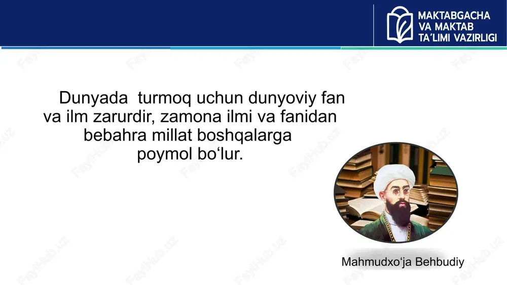 ar hámde bilimlerin ámelyatta qollanıwda kerek bolatuǵın ilimiy maǵlıwmatlar keltirilgen.. o‘ylab ko‘ring bul qatarda kritikalıq fikirlewdi xoshametlew hám kontruktiv kóz qarastı qollap quwatlaw ushın sorawlar berilgen. savol va topshiriqlar mazkur ruknda mavzuni mustahkamlash uchun savol va topshiriqlar berilgan bobni yakunlash bo‘yicha nazorat savollari bul qatarda o‘quvchilarning bob yuzasidan o‘zlashtirgan bilim, ko‘nikma hám tájiriybeni baqlaw hám bahalaw ushın soraw hám tapsırmalar berilgen tahlil qiling ushbu ruknda o‘quvchilarning ta’lim imkoniyatlarini oshirish uchun qisqa topshiriqlar yoki savollar berilgan. ushbu bobda… bilimingizni sinab ko‘ring áhmiyetli sheshimler ilmiy ma’lumot o‘ylab ko‘ring… savol va topshiriqlar analiz qılıń ulıwma orta bilim mektepleri ushın shınıǵıw dápteri oʻzbekiston respublikasi mektepke shekemgi hám mektep bilimlendiriw ministrligi tárepinen usınıs etilgen mashq daftari o‘quvchilarga darslikdan o‘zlashtirgan bilimlarini mustahkamlash va sistemalastırıwǵa, o‘z ustida mustaqil ishlash ko‘nikmalarini va analizlep pikrlewdi rawajlandırıwǵa járdem beredi. mashq daftari 92 betdan ibarat bolıp, mazmunı hám 6 ta baptıń temaların qamrap alǵan 33 amaliy jumıs tapsırmaların óz ishine aladı. …