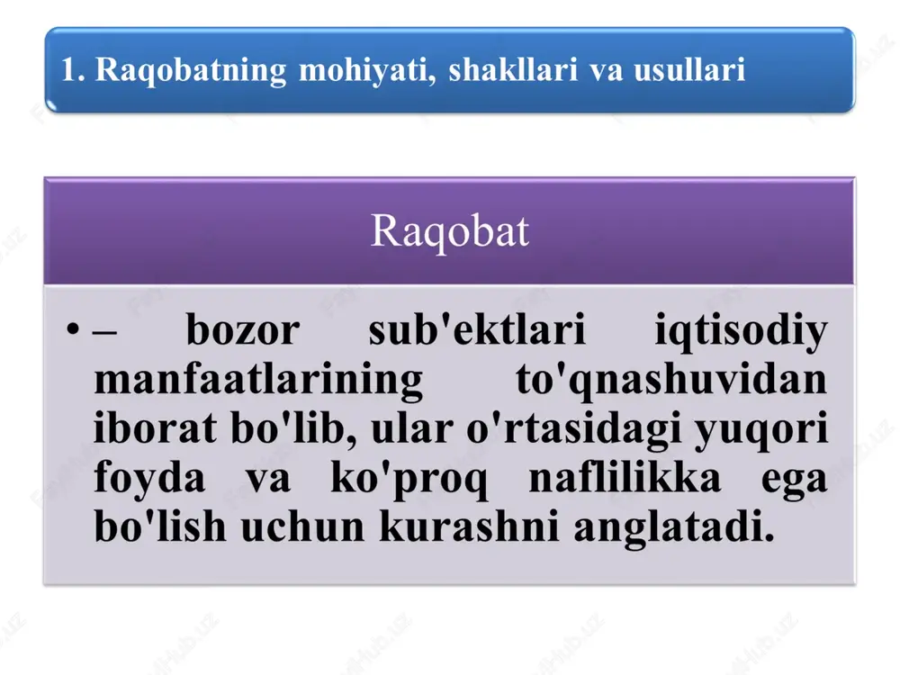 mukammal bozorda raqobat va monopoliya - Page 2