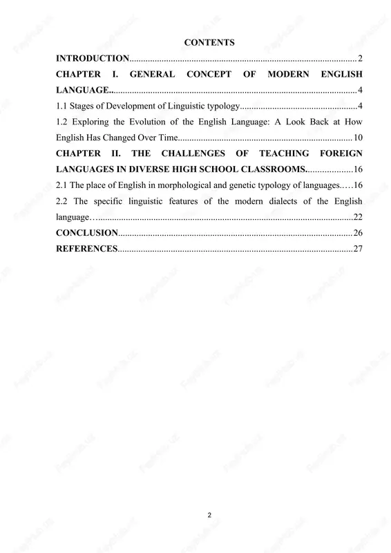 of resources and materials for teaching foreign languages ​​in secondary schools is an important problem. if teachers and students do not have access to modern teaching materials, technologies and interactive tools, this process becomes more complicated. in order to solve these problems, it is necessary to make changes in the education system, to prepare teachers and to develop strategies aimed at increasing the interest of students. it is important to use effective approaches and innovative methods to improve the process of teaching foreign languages. the purpose and tasks of the course work. to analyze the problems in the process of teaching foreign languages ​​in secondary schools, to determine their causes and to propose effective solutions. duties: 1. analysis of teaching methods: - to study foreign language teaching methods used in secondary schools. - evaluation of the effectiveness of these methods. 2. studying student approaches: - determination of students' interest and …