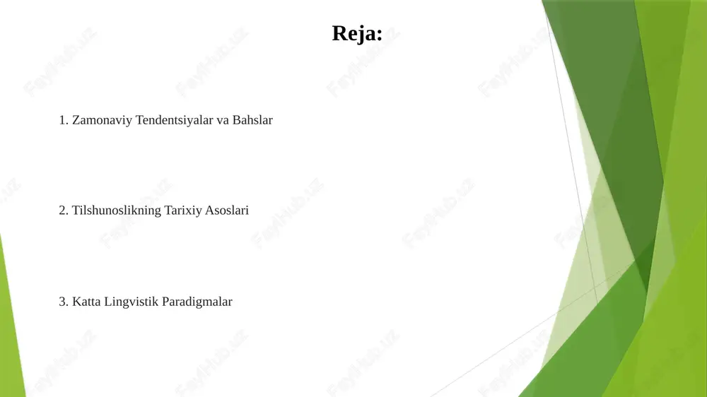 tilshunoslik tarixidagi yoʻnalishlar va maktablar - Page 2
