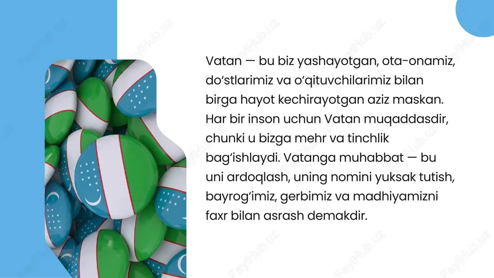 vatanga va tabiatga ehtirom - Page 2