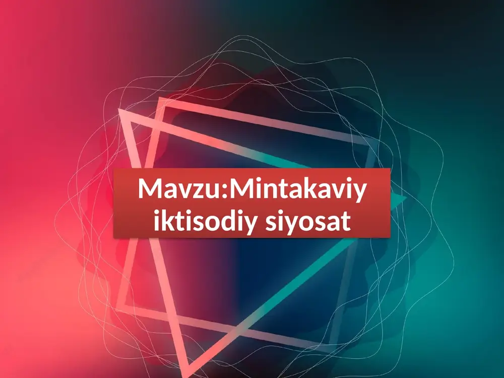 arli emasligini tan oladi. buning o'rniga, u mintaqaviy kuchli tomonlardan foydalanadigan, tizimli muammolarni hal qiladigan va inklyuziv o'sishni rag'batlantiradigan moslashtirilgan siyosat asoslarini qo'llab-quvvatlaydi. kirish iqtisodiy tuzilma : mintaqalar tabiiy resurslar, sanoat tarkibi va tarixiy meros kabi omillarga bog'liq holda iqtisodiy ixtisoslashuvida farqlanadi. ba'zi hududlar qishloq xo'jaligi, ishlab chiqarish yoki xizmatlar sohasiga ixtisoslashgan bo'lishi mumkin, boshqalari esa innovatsiyalar, moliya yoki turizm markazlari sifatida paydo bo'lishi mumkin. mintaqaviy iqtisodiyotlarning tarkibi va evolyutsiyasini tushunish qiyosiy ustunliklarni, potentsial o'sish tarmoqlarini va zaif tomonlarini aniqlash uchun juda muhimdir. o'sish omillari : mintaqaviy iqtisodiy o'sish ko'plab omillar, jumladan investitsiyalar, innovatsiyalar, inson kapitali, infratuzilma va institutsional sifat bilan ta'minlanadi. muayyan hududlarda o'sish omillarini tahlil qilish siyosatchilarga samaradorlik, tadbirkorlik va raqobatbardoshlikni rag'batlantirish uchun maqsadli tadbirlarni ishlab chiqish imkonini beradi. fazoviy o'zaro ta'sirlar : hududlar alohida ob'ektlar emas, balki kengroq iqtisodiy tarmoqlar ichidagi o'zaro bog'langan tugunlardir. savdo oqimlari, migratsiya naqshlari va qatnov dinamikasi kabi fazoviy o'zaro ta'sirlar mintaqaviy iqtisodiyotlarning …