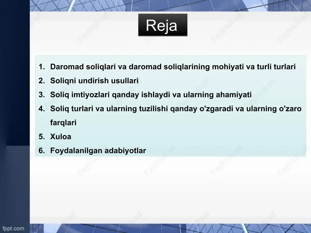 stida to'lanadi. yo'qotish soliqlari: bu soliqlar mamlakat tomonidan mablag'lar, daromadlar yoki boshqa moliyaviy operatsiyalar uchun belgilangan shartlarda olinadi. misol uchun, balansdan chiqarilgan soliqlar, daromad soliqlari, balansdan chiqarilgan daromad soliqlari kabi soliqlar bu guruhga kiradi. chegirma soliqlari va imtiyozlar: soliqlar bazan chegirma soliqlari (solig'li chegirmalar) shaklida amalga oshiriladi. bu soliqlar mamlakat tomonidan belgilangan shartlarda chegirilgan soliq miqdorini ta'minlash uchun qo'llaniladi. bundan tashqari, soliq imtiyozlari (soliqga chegirmalar, soliq imtiyozlari) yordamida mamlakat soliqlarni pastlab turish yoki soliq to'lovlarini kamaytirish imkoniyatiga ega bo'ladi. omonatlar va daromad soliqlarini ko'paytirish: mamlakat omonatlar va daromad soliqlarini ko'paytirish, moliyaviy tizimni mustahkamlash uchun muhim usul hisoblanadi. mamlakat soliqni ko'paytirish uchun omonatlar va daromad soliqlarini qo'llab-quvvatlaydi. soliq qo'llash tartibi: soliq qo'llash tartibi (soliqning hisoblanishi, to'lanishi va monitoring qilinishi jarayonlari) muhimdir. mamlakat soliqlarining o'z vaqti, shakli, hisoblanishi va to'lanishi qonuniy tartibda belgilanadi va amalga oshiriladi. soliq imtiyozlari qanday ishlaydi va ularning ahamiyati investitsiyalarni rag'batlantirish: soliq imtiyozlari investitsiyalarni jalb qilish uchun ko'plab …