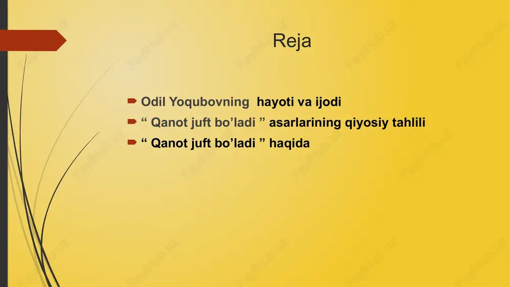 inlik yoʻliga tusha boshlagan yigitning toʻgʻri yoʻlga qaytishi masalasi qalamga olingan. „er boshiga ish tushsa…“ romani (1966) ikkinchi jahon urushi davridagi front orqasidagi hayot, mehnat qahramonliklari, xalqimizning vatanparvarligi va mardligi haqida. „bir felyeton qissasi“ (1961), „qanot juft boʻladi“, „matluba“ (1970) qissalari va koʻpgina hikoyalarida yoshlarning turmushda yuz bergan ziddiyatlarga qarshi mardonavor kurashi, muhabbati tasvirlangan. „ulugbek xazinasi“ romani (1973) olim va hukmdor ulug'bek davridagi ijtimoiy munosabatlar, olis oʻtmishimizdagi nur va zulmat oʻrtasidagi kurash haqidagi asardir. romanda ayanchli taqdirlar, fojialar koʻp, ammo optimistik ruh — inson tafakkuri va ezgulikning tantanasiga ishonch bor. „koʻhna dunyo“ (1982) romanida oʻrta asrda yashab, jahon fani taraqqiyotiga ulkan hissa qoʻshgan olimlar ibn sino va beruniyning fojiali taqdiri qalamga olingan. „diyonat“ (1977), „oq qushlar, oppoq qushlar“ (1988), „adolat manzili“ (1998) romanlarida oʻzbek xalqining 20-asrning 60-70 yillaridagi hayoti va kurashi manzaralari haqqoniy tasvirlangan. garchi bu asarlarning asosiy qahramonlari turli sohalarning vakillari, xarakterlari ham turlicha boʻlsa-da, taqdirlari, maqsad va intilishlari …