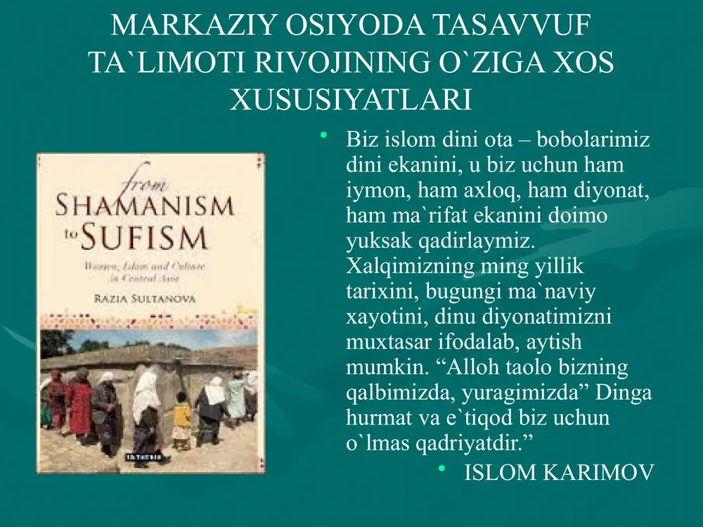 olgan holda islom omilidan g'arazli maqsadlarda foydalanish harakatida bo'ldilar. islom dinining sof g'oyalari niqobi ostida siyosiy hokimiyatni egallashga intildilar. ya'ni, alloh, islom kabi so'zlarni qo'shib nomlangan, eshitilishi jarangdor partiya, tashkilotlar "islom uyg'onish partiyasi", "hizbulloh" (alloh partiyasi), "hizb at-tahrir al-islomiy" (islom ozodlik partiyasi) kabilarni tuzib, mavjud konstitutsiyaviy tuzumni ag'darib tashlab, yaxlit jug'rofiy hududda islom davlati qurish, xalifalikni qayta tiklashga harakat qildilar. bu borada "islom ta'limoti nima deydi?" degan o'rinli savol tug'iladi. har qanday ta'limotni uning asl manbalari orqali tushunish, o'rganish maqsadga muvofiqdir. ana shu yo'ldan borib, islom dinida fiqhiy va aqdsaviy jihatdan qanday bo'linish, ajralishlar bo'lgani, uning sabablarini ilmiy, qiyosiy jihatdan o'rganish mazkur kursning bosh maqsadi hisoblanadi. modomiki, mazhablar haqida so`z borar ekan avvalo mazhab o`zi nima ekanligini bilib olishimiz zarur bo`ladi. mazhab so`zi arabcha “yo`nalish” degan ma`noni bildirib, islom terminalogyasida biror diniy masala, muammo bo`yicha muayyan ulamo fikriga ergashish, “uning yurgan yo`nalishidan boorish” (arabcha – zahaba a`la mazhabihi) ni bildiradi …