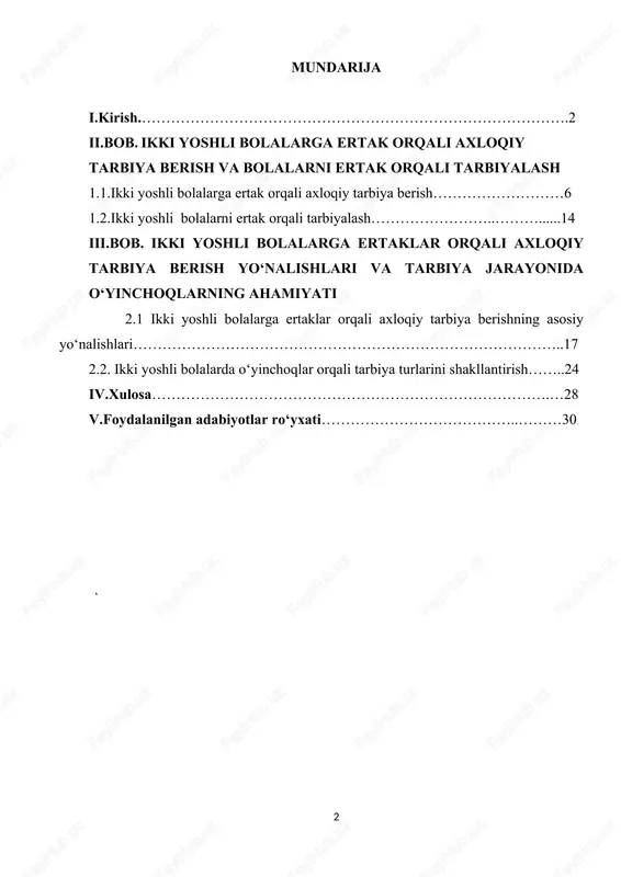 1-yillarda maktabgacha ta’lim tizimini yanada takomillashtirish chora-tadbirlari to‘g‘risida”gi 2707-sonli qaror, o‘zbekiston respublikasi “maktabgacha ta’lim va tarbiya to‘g‘risida”gi qonuni, maktabgacha ta’lim tizimi boshqarishni takomillashtirish chora-tadbirlari to‘g‘risida”gi qarori, o‘zbekiston respublikasining ilk va maktabgacha yoshdagi bolalar rivojlanishiga qo‘yiladigan davlat talablari, takomillashtirilgan “ilk qadam” davlat o‘quv dasturi, “o‘zbekiston respublikasi maktabgacha ta’lim tizimini 2030- yilgacha rivojlantirish kontseptsiyasi” kabi me`yoriy huquqiy hujjatlarning qabul qilinishi maktabgacha ta’lim tizimida ta’lim sifati va samaradorligini oshirishda alohida ahamiyat kasb etmoqda. maktabgacha ta’lim tizimini takomillashtirishning asosiy yo‘nalishlaridan biri bolaning xususiyatlari, imkoniyatlari, layoqati va qobiliyatlarini e’tiborga olgan holda uni shaxs sifatida mukammal shakllantirishga qaratilgan ta’limdir. [1: 1.www.prezident.uz] ma’lumki, har bir shaxs o‘zining intilishlari, qobiliyati va imkoniyatlariga ko‘ra hayotda o‘z o‘rnini topa olgan sharoitda rivojlanuvchi jamiyatni barpo etishi mumkin. maktabgacha yoshdagi bolalarga ta’lim-tarbiya berishning asosiy vazifalari bolalarni jismoniy, aqliy va ma’naviy jihatdan rivojlantirishda ularning tug‘ma layoqati, qiziqishi, ehtiyoji va imkoniyatlarini hisobga olgan holda, milliy va umuminsoniy qadriyatlar asosida muntazam ta’lim olishga tayyorlashdan iborat. …