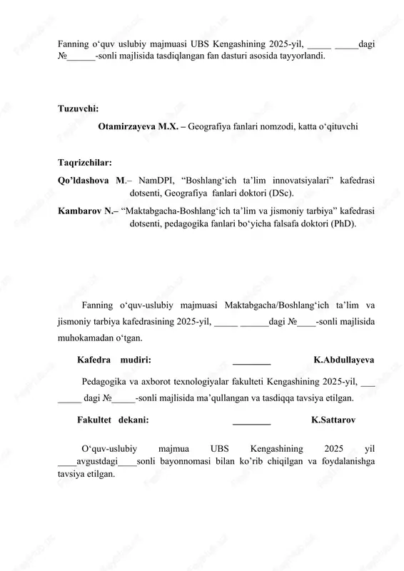 o‘quv-uslubiy majmua - Page 2