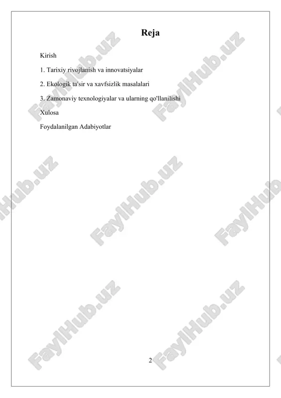 esa, yer ostidagi resurslarni qidirish va qazib olish jarayonida foydalaniladigan ilmiy tadqiqotlar bilan bog'liqdir. bu sohadagi tadqiqotlar nafaqat iqtisodiy, balki ekologik jihatdan ham muhimdir. yer osti burg'ulash qurilmalari energetika, qurilish va sanoat sohalarida zaruriy resurslarni ta'minlaydi. ular, shuningdek, yangilanish mumkin bo'lgan energiya manbalarini topishda ham foydalaniladi. hozirgi kunda zamonaviy burg'ulash texnologiyalarining rivojlanishi, resurslarni qazib olish jarayonini yanada ekologik va iqtisodiy jihatdan ma'noli qilishda muhim rol o'ynaydi. biroq, yer osti burg'ulash qurilmalari bilan bog'liq muammolar, masalan, ekologik ta'sir, resurslarning tugashi, va xavfsizlik masalalari ham mavjud. ushbu masalalar, texnologiyalarning rivojlanishi davomida e'tiborga olinishi kerak bo'lgan muhim jihatlardir. zamonaviy burg'ulash usullari, masalan, gidravlik fraktsiyalash va burilish burg'ulash texnologiyalari, yanada samarali va kam xarajatli usullar sifatida qaralmoqda. o'zbekistonda, xususan, geologiya va burg'ulash sohasida yetakchi institutlar va ilmiy tadqiqot markazlari mavjud. rivojlanayotgan texnologiyalar va yangi materiallar, masalan, kompozit materiallar, burg'ulash jarayonini osonlashtirish va tezlashtirishda qo'llanilmoqda. biroq, innovatsiyalar va tadqiqotlar hali ham ko'p joylarda talab etiladi, …