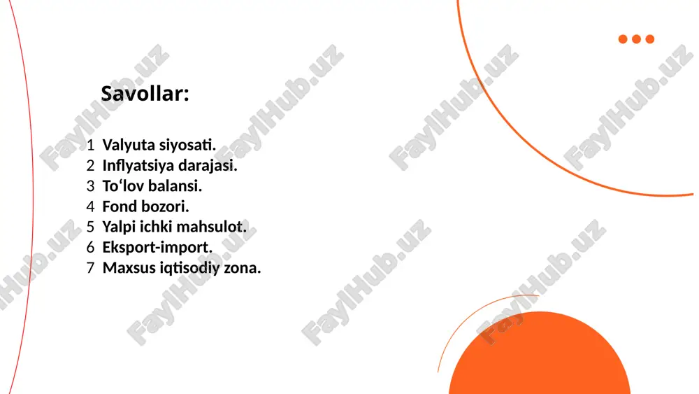 qtisodiyoti uchun muhimdir, chunki germaniya eurozonaning eng yirik iqtisodiyoti hisoblanadi. ... t.me/slaydai_bot 2 inflyatsiya darajasi. germaniya, evropa ittifoqining eng yirik iqtisodiyoti sifatida, inflyatsiyani boshqarish uchun turli iqtisodiy chora-tadbirlar ko‘rishadi. inflyatsiya darajasi, valyuta siyosati va iqtisodiy barqarorlikni ta'minlashda muhim o‘rin tutadi. germaniyada inflyatsiya darajasi o‘zgaruvchan bo‘lib, xalqaro iqtisodiy sharoitlar, ichki talab va boshqa omillar unga ta’sir qiladi. 2023-yilning yanvar-noyabr oylarida germaniyada inflyatsiya darajasi o‘rtacha 5.2% ni tashkil etdi. bu o‘sish asosan energiya narxlari, oziq-ovqat mahsulotlari va boshqa xomashyo narxlarining oshishi bilan bog‘liq. oziq-ovqat mahsulotlari narxlarining oshishi ham inflyatsiyaga katta ta’sir ko‘rsatdi. 2023-yilda oziq-ovqat mahsulotlari narxlari o‘rtacha 14% ga oshgan. bu o‘sish, global ta’minot zanjiridagi muammolar, qishloq xo‘jaligi mahsulotlari yetishmovchiligi va energiya narxlarining oshishi bilan bog‘liq. germaniya hukumati, inflyatsiyani nazorat qilish uchun iqtisodiy rag‘batlantirishlar, soliq imtiyozlari va boshqa choralarni ko‘rdi. biroq, inflyatsiyaning yuqori darajasi va xalqaro iqtisodiy notinchliklar bu choralarning samaradorligini chekladi. germaniya hukumati 2024-yil uchun inflyatsiya darajasini 3-4% atrofida prognoz qilmoqda. …
