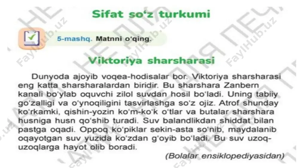 2-dars ona tili 4-sinfsamoriyasifat - Page 2