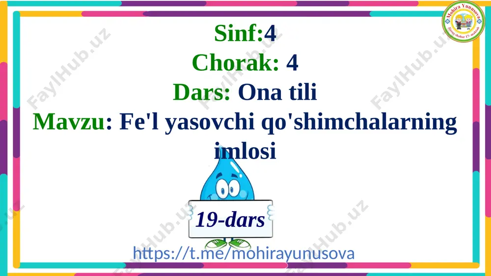 4_sinf_ona_tili_19_dars_4_chorak_fe'l_yasovchi_qo'shimchalarning - Page 2