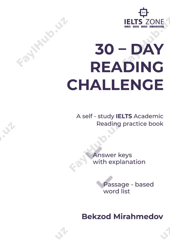 h the ielts reading test. there are 30 reading passages which are designed to equip future ielts candidates with the necessary skills useful for this section. for each practice test, you will find the answer keys with detailed explanations to help you understand your mistakes and find the correct answer. it is strongly recommended that you do the passages in the order they are presented as they are sequenced in accordance with their level of difficulty. it is also vital that you spend an adequate amount of time to analyze all the questions before you move on to the next task. you will also find a list of useful vocabulary and phrases extracted from each passage. please note that our most important goal is to help you face your fear of ielts reading. happy learning! acknowledgements we acknowledge the following sources of copyright material. while every effort has been made, …