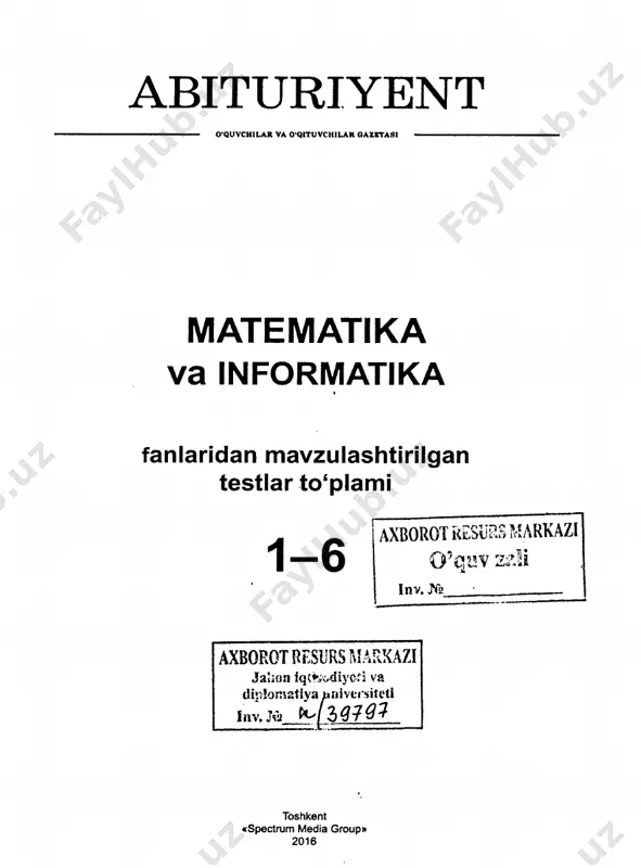 abituriyent 1_6 matematika - Page 2