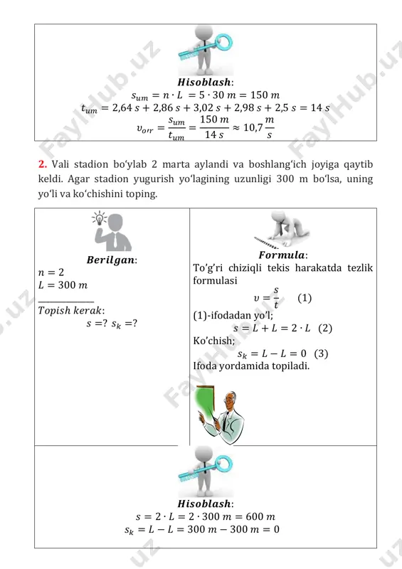 7 sinf 6-mashq yechim - Page 2